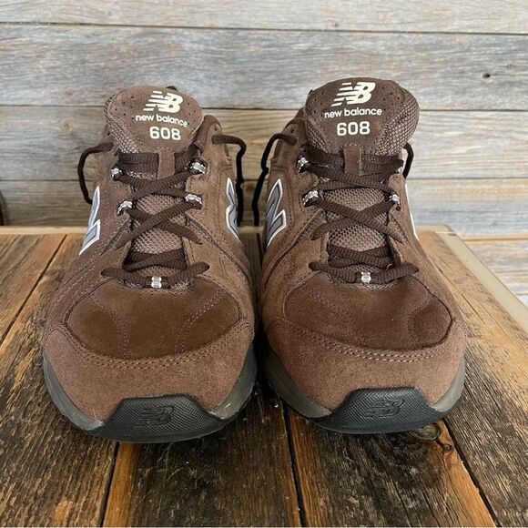 New Balance 608 Brown Suede Cross Training Sneakere EUC Men’s Size 11 main image 8